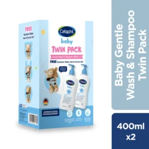 Gentle Wash & Shampoo 400ml x 2 +  GWP