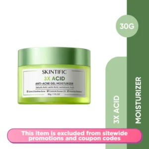 3X Acid Acne-Care Gel Moisturizer 30g