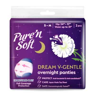 Overnight Panties S-M SIZE 2S