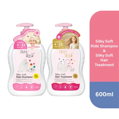 Silky & Soft Shampoo Hair 600 ml Set