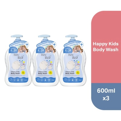 Happy Kids Body Wash - 600 ml x3