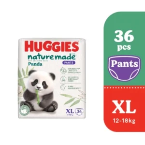 Naturemade Panda Pants Diapers XL 36s - Super Premium Baby Diaper with Bamboo Fiber