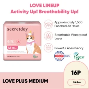 Love Plus Medium 24.5cm 16s