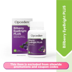 Bilberry Eyebright Plus 300mg 60S