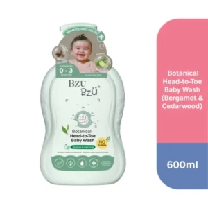 Botanical Head-to-Toe Baby Wash (Bergamot & Cedarwood) - 600ml