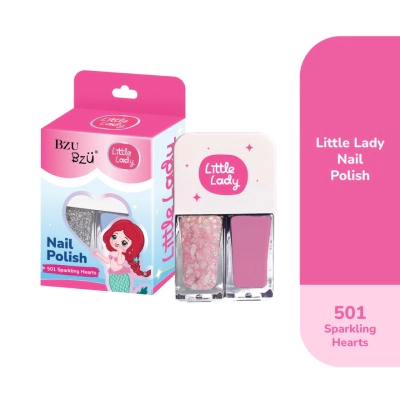Little Lady Nail Polish - 501 Sparkling Hearts