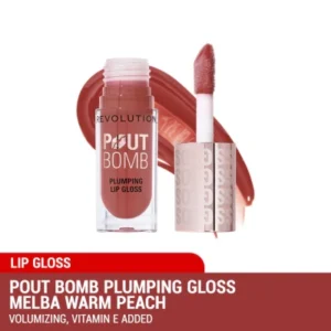 Pout Bomb Plumping Gloss Melba Warm Peach