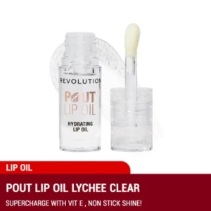 Pout Lip Oil Lychee Clear