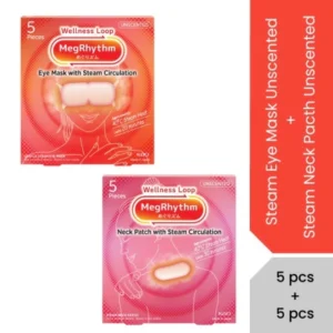 Steam Eye Mask Unscented 5P + Goodnight Sp Unscented 5P