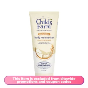 Oatderma Body Moisturiser Fragrance Free 250ml