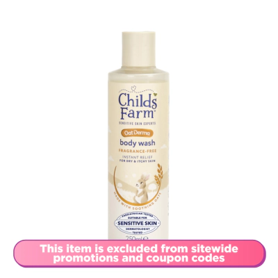 Oatderma Body Wash Fragrance Free 250ml