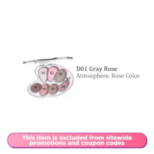 Artist Seven-color Eyeshadow Palette D01