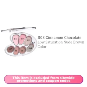 Artist Seven-color Eyeshadow Palette D03