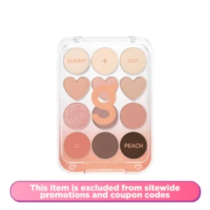 Pin Point Eyeshadow Palette 01 Sunny Oat Peach