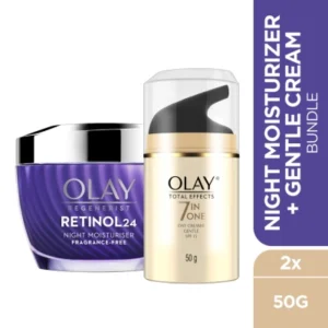 Total Effect UV Cream 50g + Retinol Moisturizer 50g