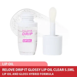 Relove Drip It Glossy Lip Oil Clear