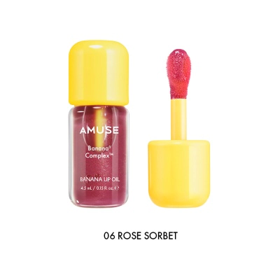 PDRN Banana Lip Oil 06 Rose Sorbet