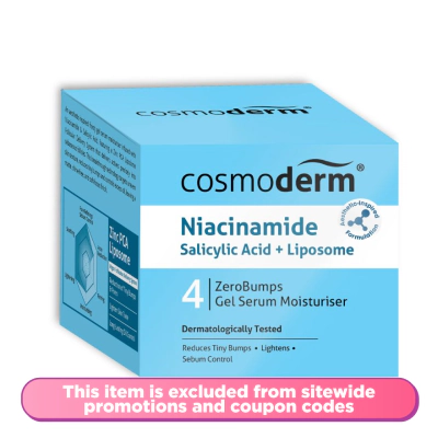 Niacinamide Salicylic Acid ZeroBumps Gel Serum Moisturiser 30ml