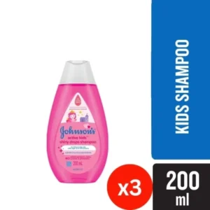 Active Kids Shiny Drops Shampoo 200ml x3