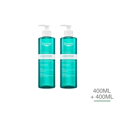 Dermopure Clinical Purifying Cleanser 400ml x2