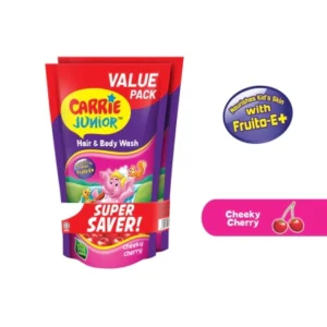 Hair & Body Wash Cheeky Cherry Refill Pack x2 500g