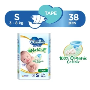 Baby Diapers Extra Dry Tape S 38s