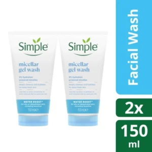 Water Boost Micellar Facial Gel Wash Twin Pack