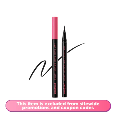 Thin Thin Brush Liner 01 Black Noir