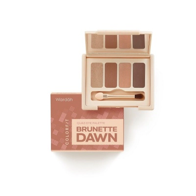 Colorfit Quad Eye Palette 01 Brunette Dawn 6 G