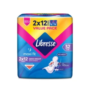 Libresse Maxi Night Wings 32cm 2x12s