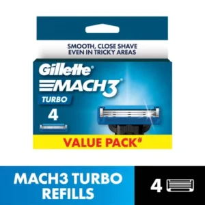 Mach3 Turbo Replacement Cartridge Refill 4s