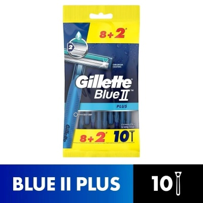 BlueII Plus Disposable Razor 10's