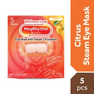 Steam Eye Mask Citrus Yuzu Scent 5's