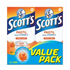 Vitamin C Pastilles Orange 50SX2 For Kids